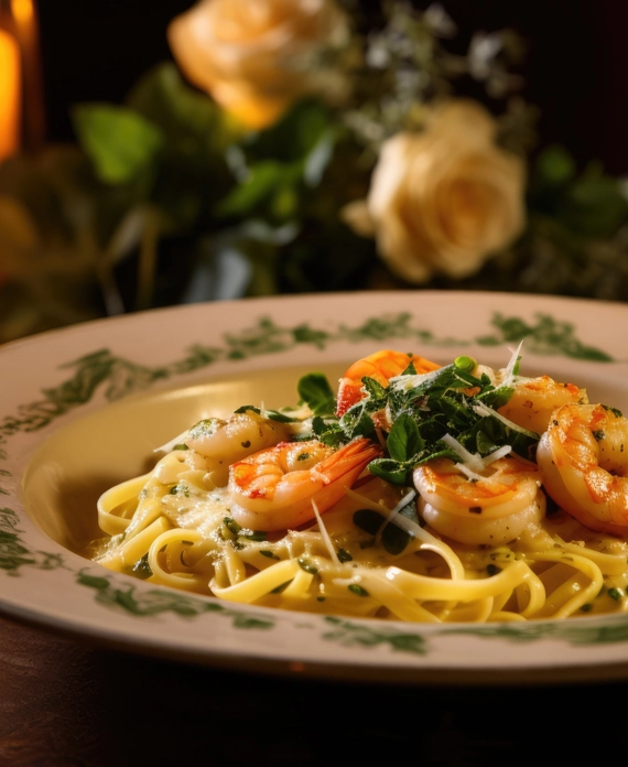 PÂTES CRÉMEUSES AU BEURRE BLANC